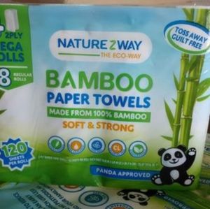 Naturezway Paper towel 4count 10.83in x 5.91in